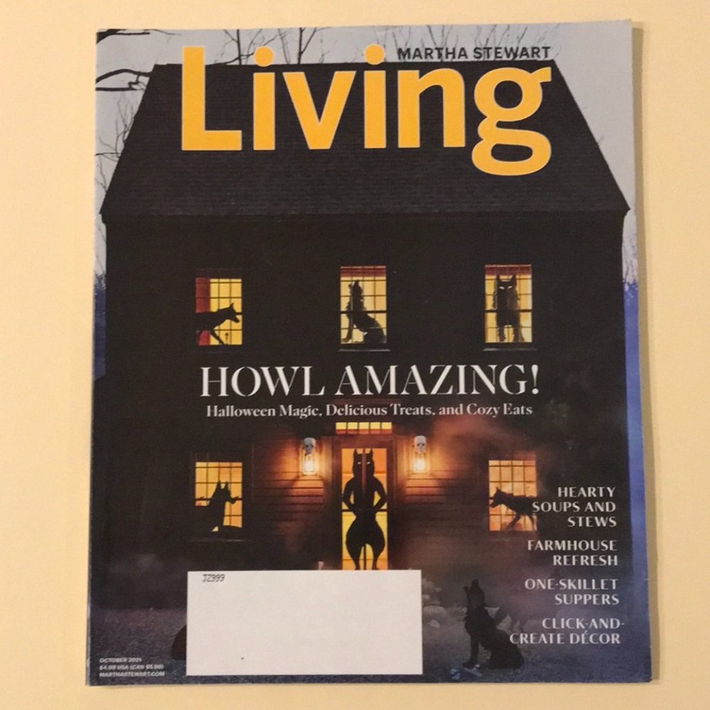 Martha Stewart Living Magazine October 2021